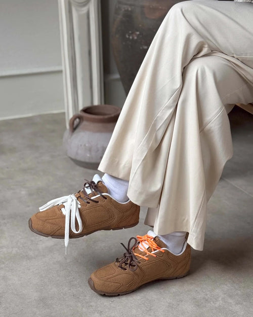 Atlete Casual Suede – Camel Brown
