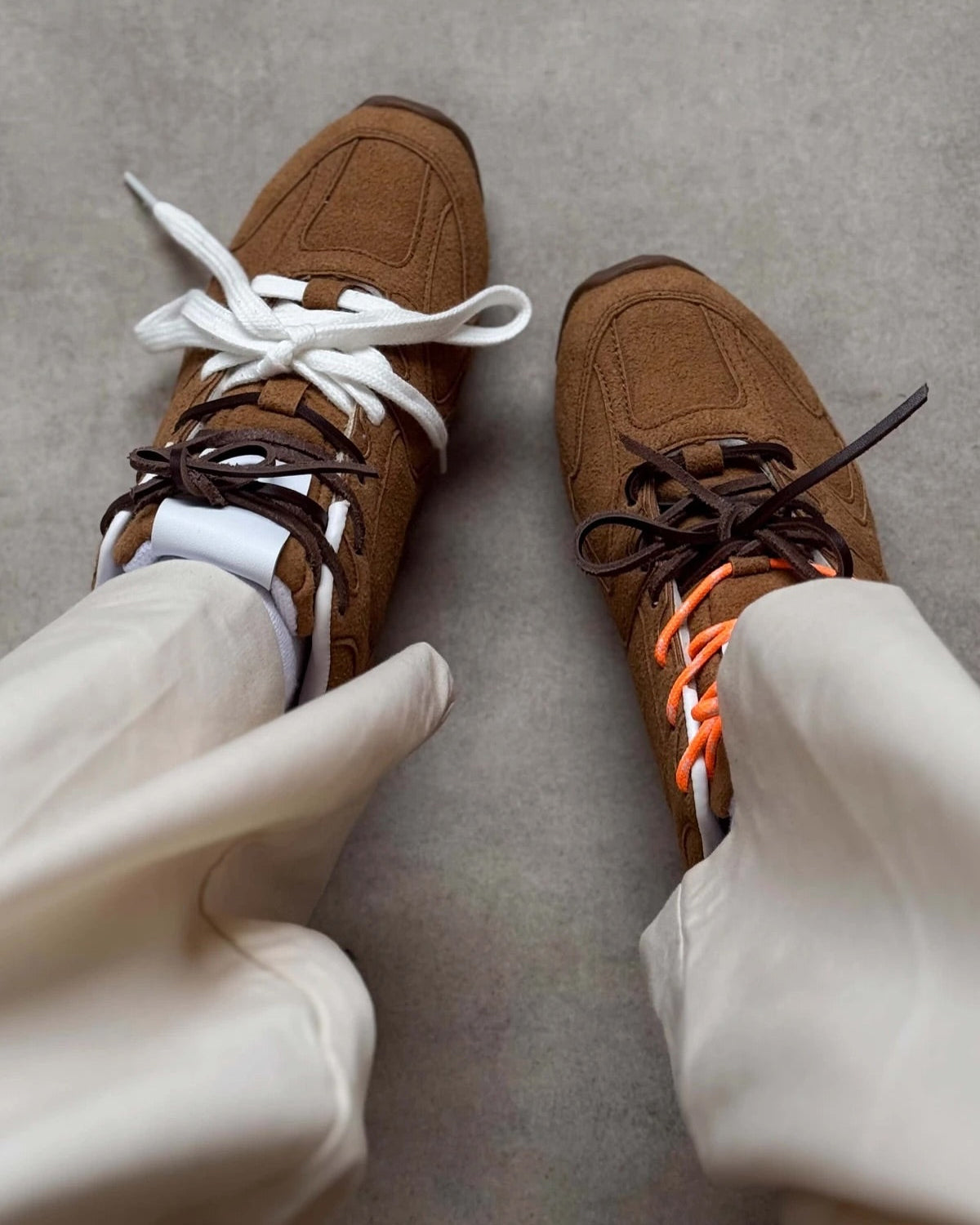 Atlete Casual Suede – Camel Brown