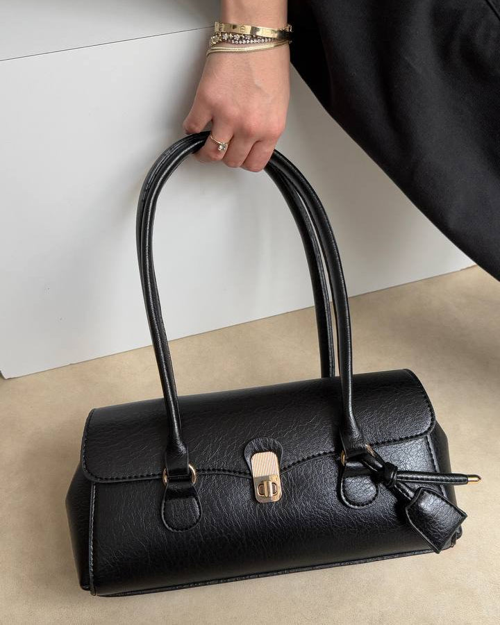 Çantë Elegante Shoulder Bag – Classic Black