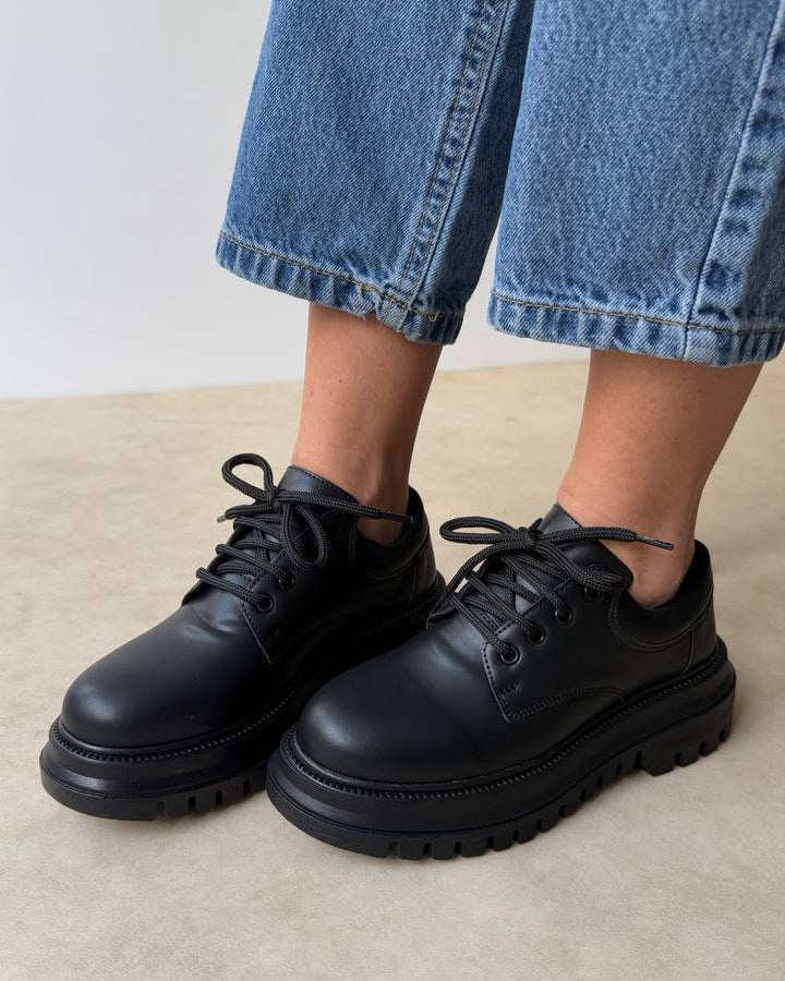 Atlete Chunky me Platformë – Black Edition