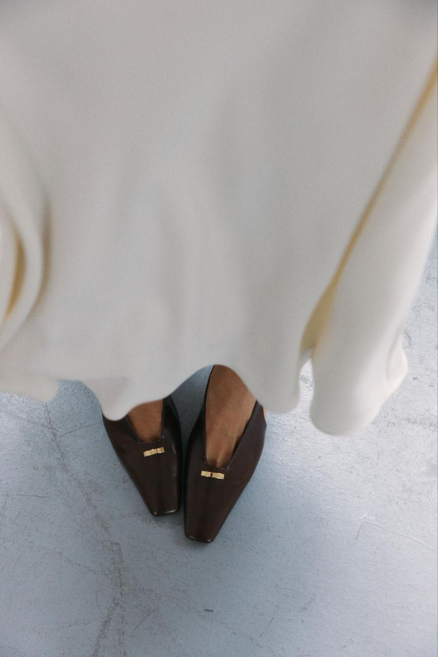Taka Elegante Slingback – Kafe e Errët