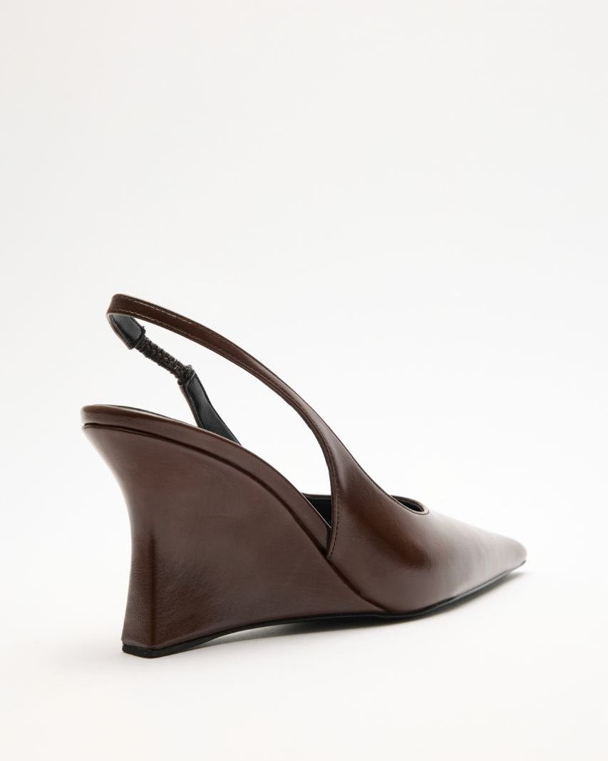 Kepuce Slingback / Kafe