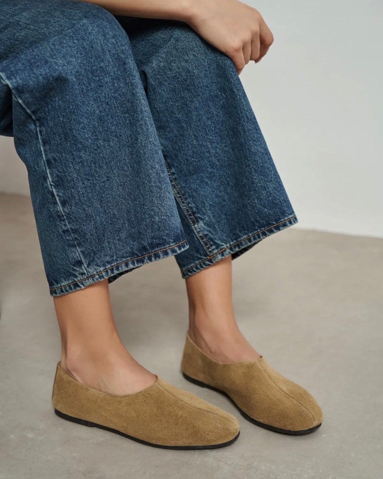 Suede Slipon