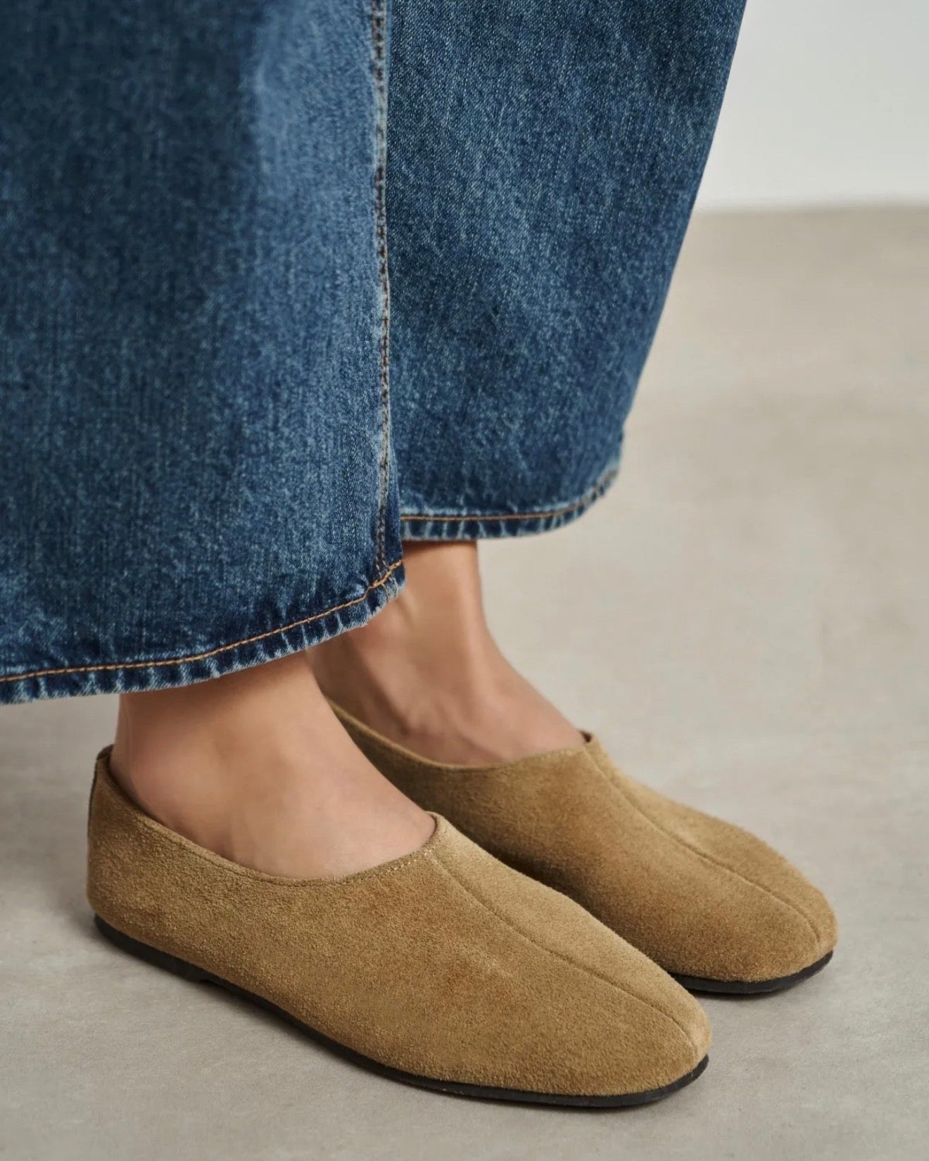 Suede Slipon
