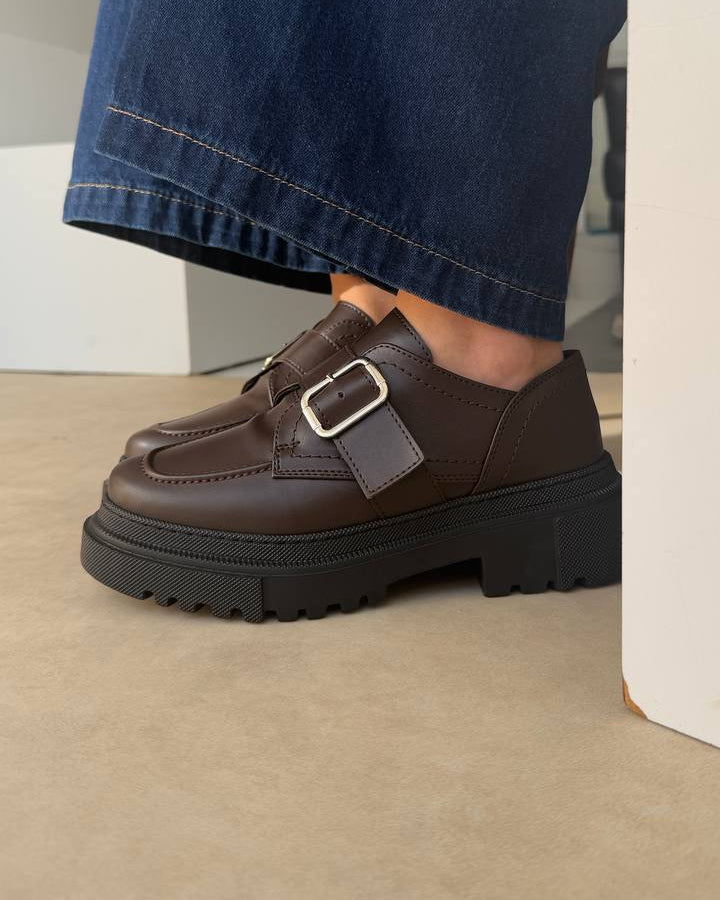 Loafers Chunky me Tokëz – Chocolate Brown