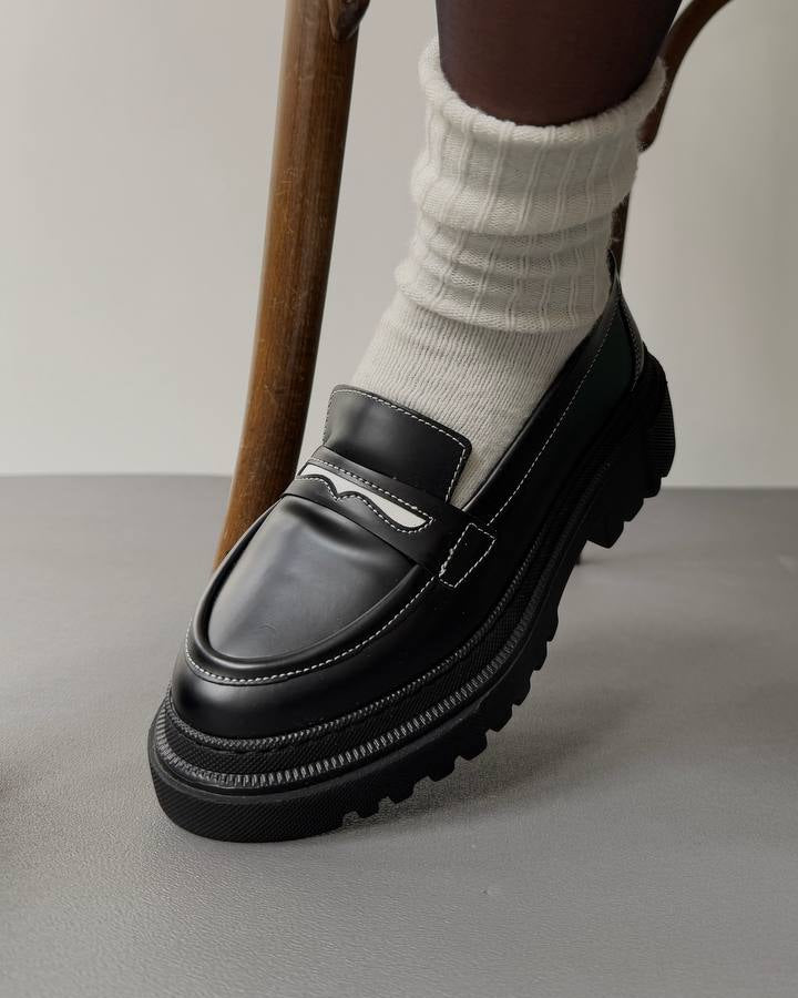 Loafers Chunky Penny – Classic Black