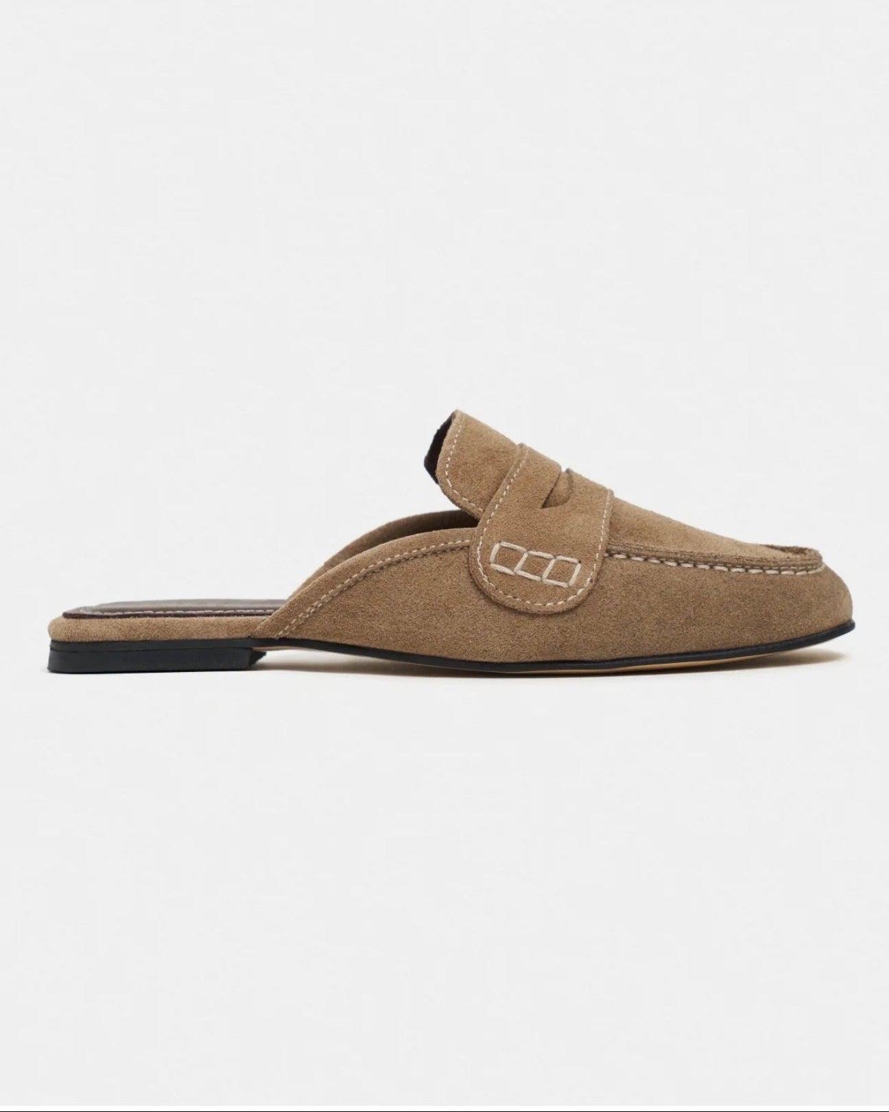 Mules Suede Beige – Elegancë e Përditshme